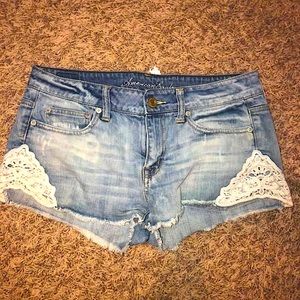 American Eagle blue Jean shorts